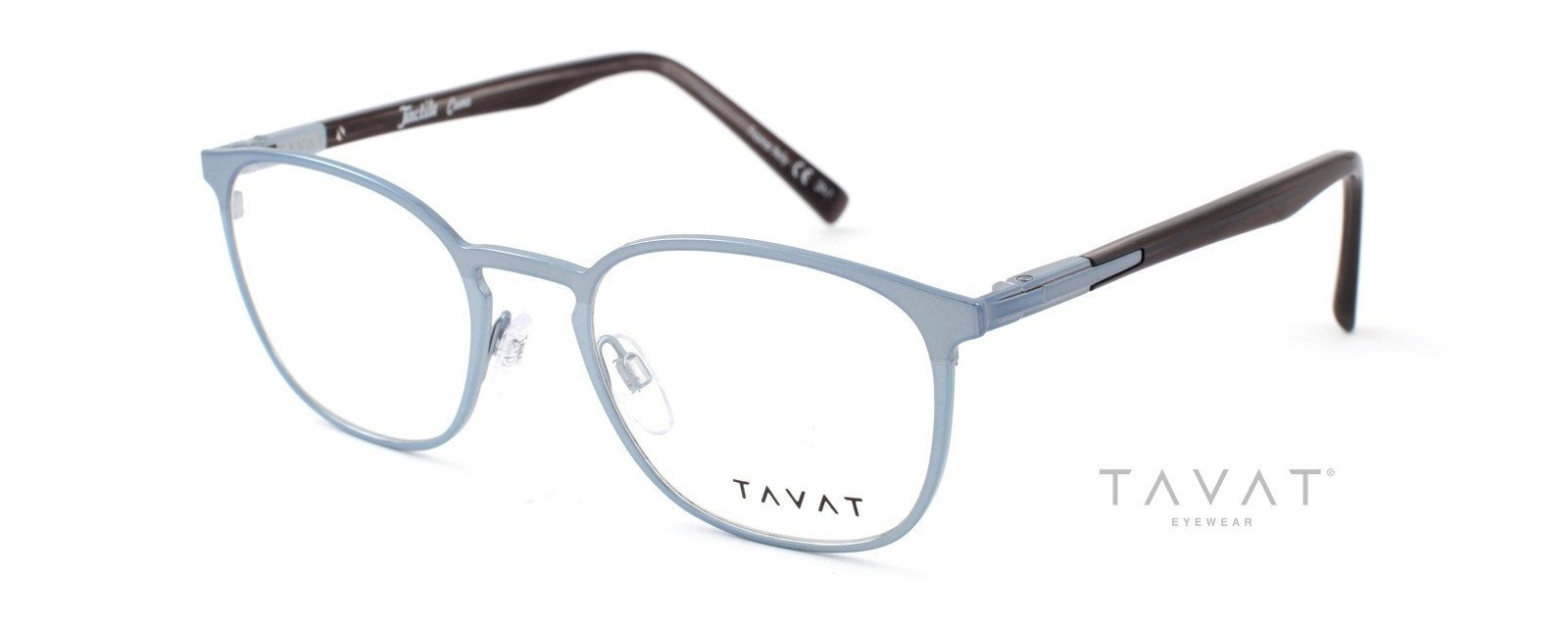 Alexander Daas - Tavat Como TT415 Eyeglasses - Light Blue - Side View