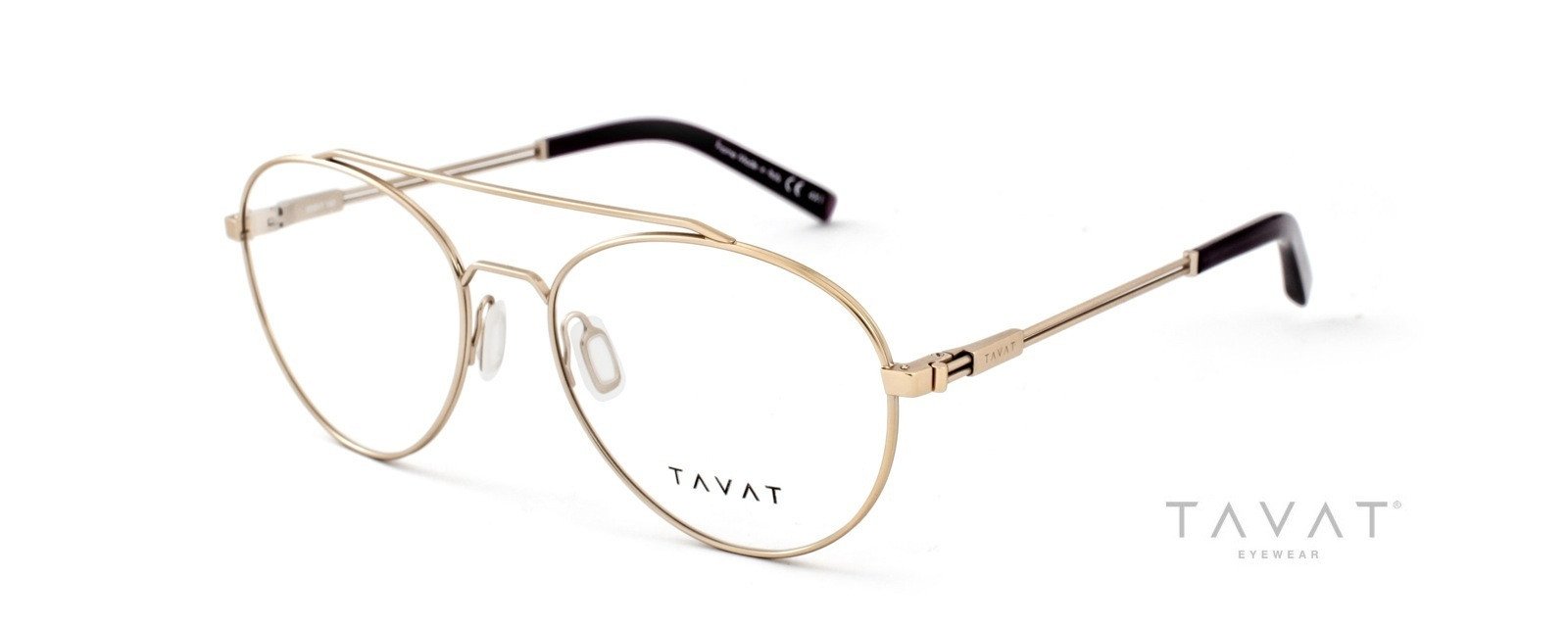 Alexander Daas - Tavat Felix EX227T Eyeglasses - Gold Matte - Side View