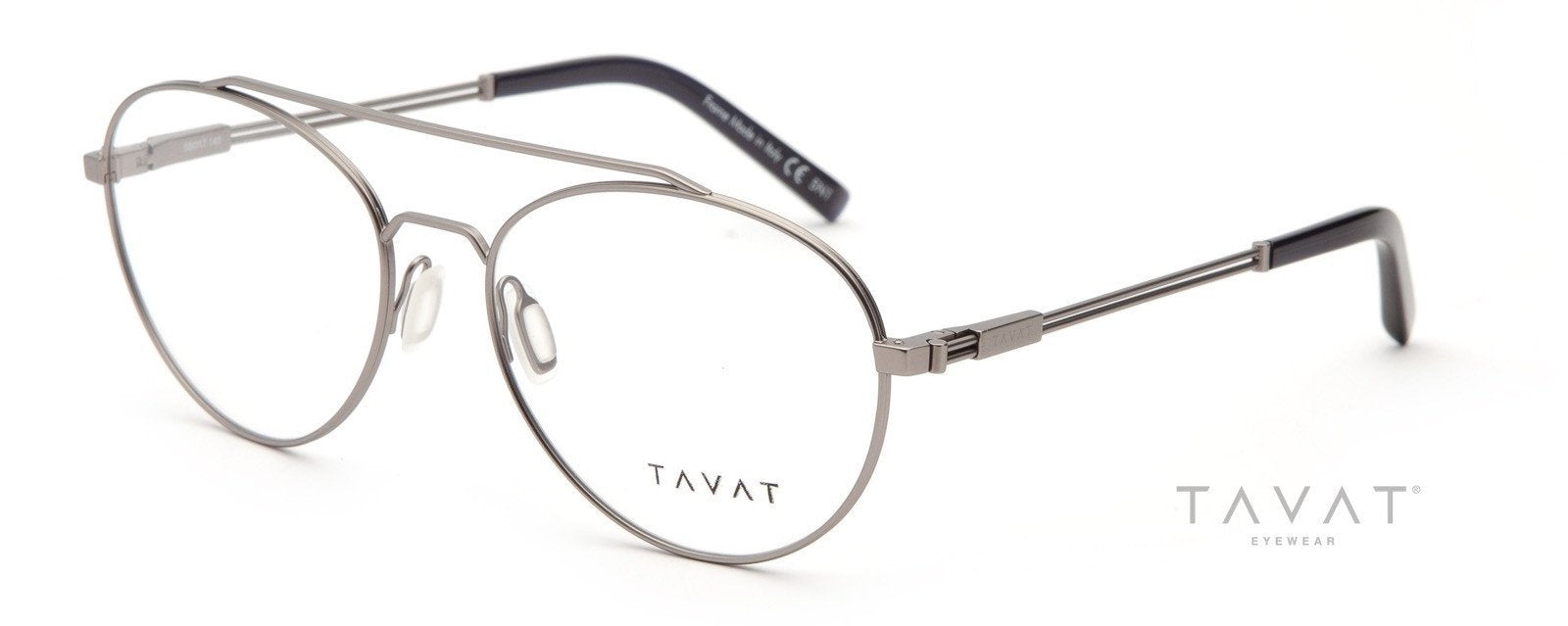 Alexander Daas - Tavat Felix EX227T Eyeglasses - Light Gun Matte - Side View