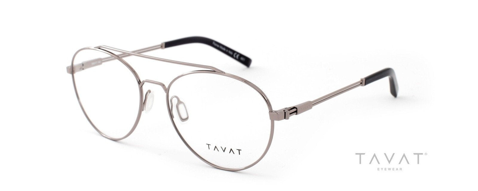 Alexander Daas - Tavat Felix EX227T Eyeglasses - Light Gun - Side View