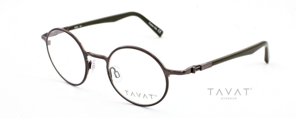 Alexander Daas - Tavat Harry EX217T Eyeglasses - Gun Metal Moss - Side View