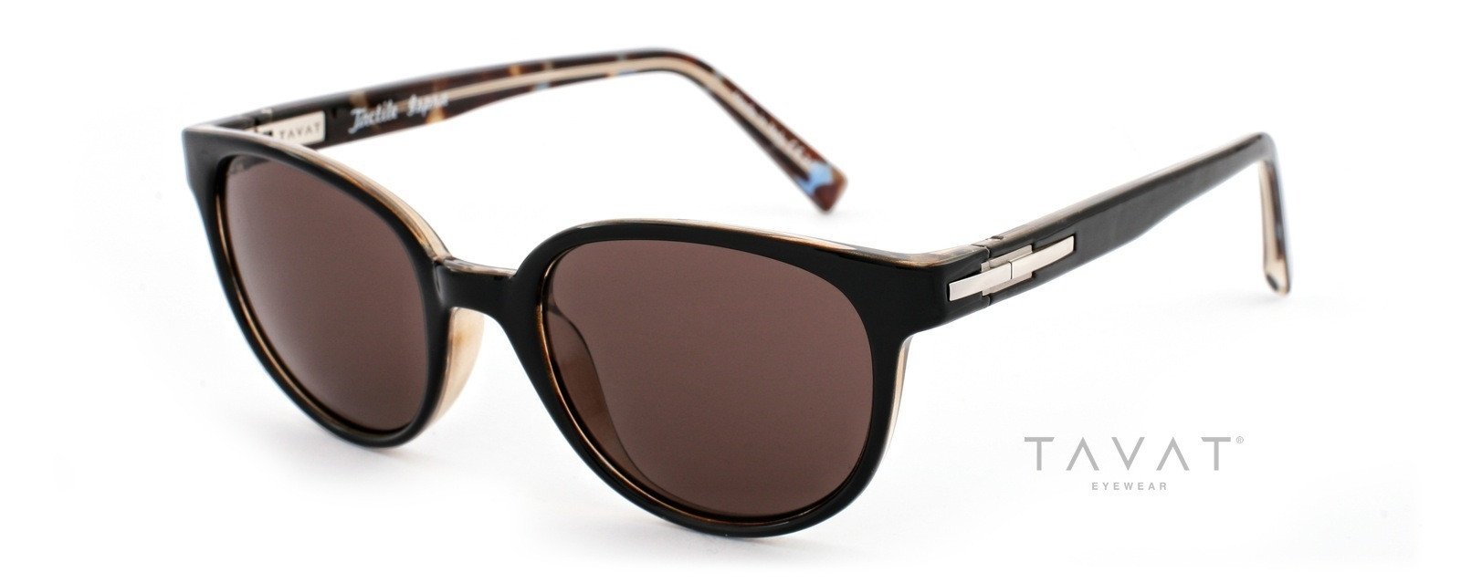 Alexander Daas - Tavat Ispra TT305 Sunglasses - Black Cube & Grey - Side View