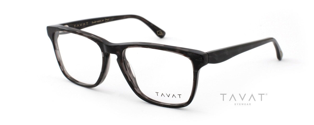 Alexander Daas - Tavat Luna TV501 Eyeglasses - Black Pattern - Side View