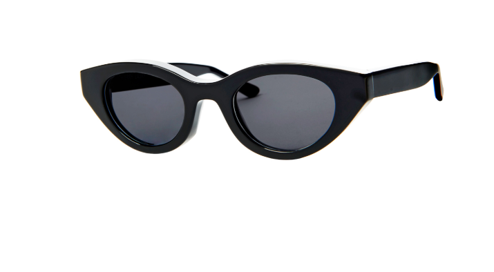 Alexander Daas - Thierry Lasry Acidity Sunglasses - Black & Solid Grey - Side View