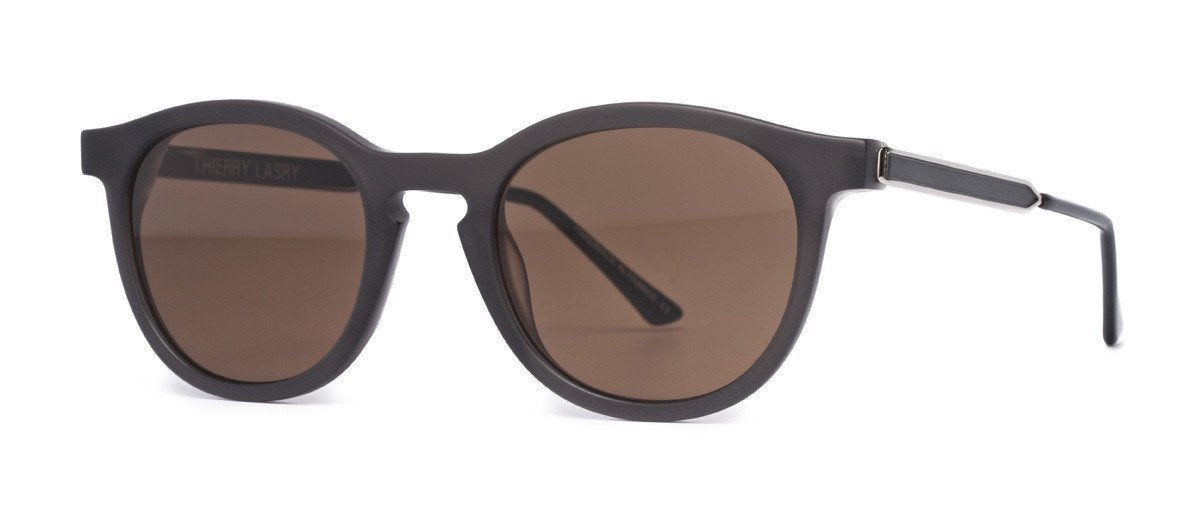 Alexander Daas - Thierry Lasry Boundary Sunglasses - Grey - Side View