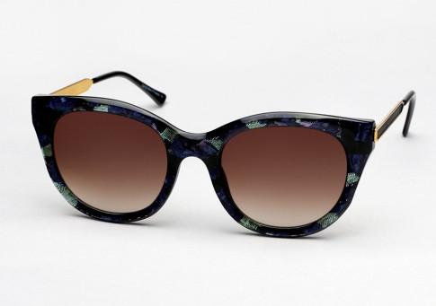 Alexander Daas - Thierry Lasry Dirtymindy - Blue, Green & Lavender - Side View