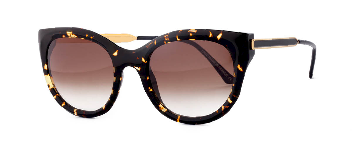 Alexander Daas - Thierry Lasry Dirtymindy Sunglasses - Dark Tortoise - Side View