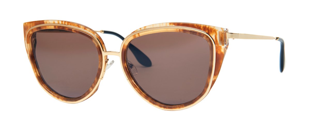 Alexander Daas - Thierry Lasry Enigmaty Sunglasses - Brown - Side View