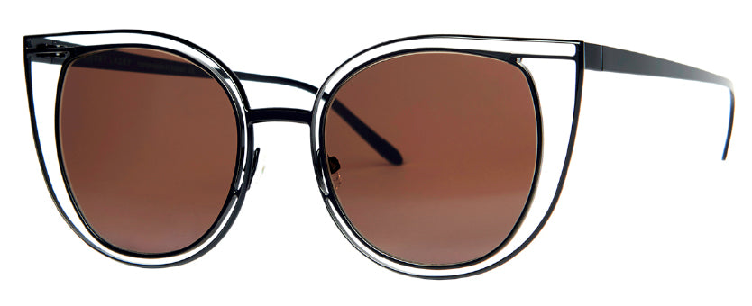 Alexander Daas - Thierry Lasry Eventually Sunglasses - 700 Brown - Side View