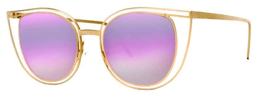 Alexander Daas - Thierry Lasry Eventually Sunglasses - Pink - Side View