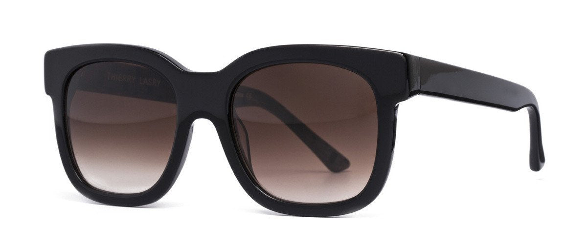 Alexander Daas - Thierry Lasry Flavory Sunglasses - Black - Side View