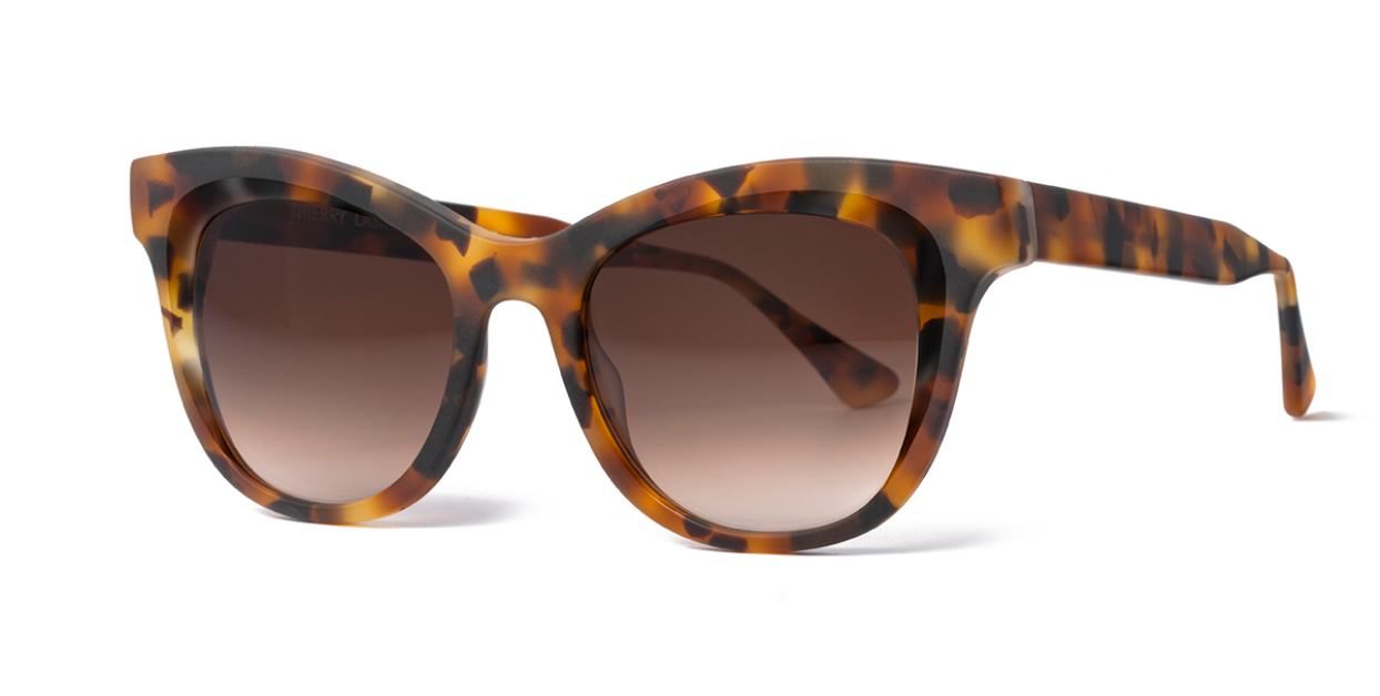 Alexander Daas - Thierry Lasry Jelly Sunglasses - Matte Tortoise - Side View