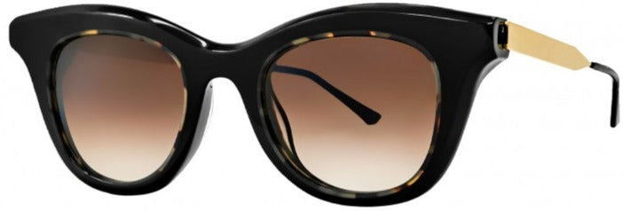Alexander Daas - Thierry Lasry Mercy Sunglasses - Black & Gold Tortoise Shell - Side View