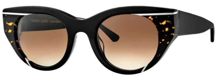 Alexander Daas - Thierry Lasry Murdery 101 Sunglasses - Black - Side View