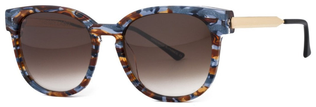 Alexander Daas - Thierry Lasry Neuroty Sunglasses - Tortoise &amp; Blue - Side View