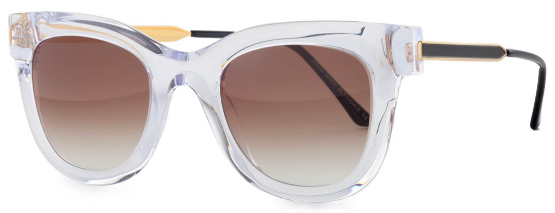 Alexander Daas - Thierry Lasry Nudity Sunglasses - Clear - Side View