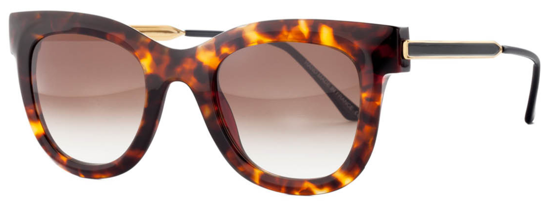 Alexander Daas - Thierry Lasry Nudity Sunglasses - Havana Tortoise &amp; Gold - Side View