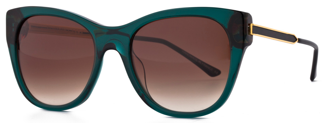 Alexander Daas - Thierry Lasry Strippy Sunglasses - Green - Side View