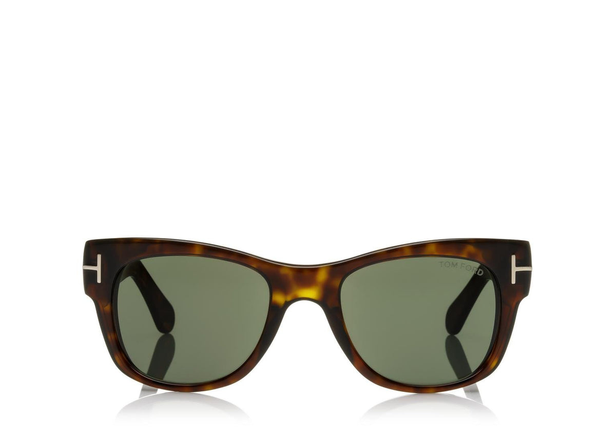 Alexander Daas - Tom Ford Cary FT0058 Sunglasses - Red Havana - Front View