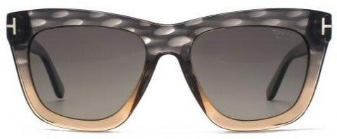 Alexander Daas - Tom Ford Celina FT0361 Sunglasses - Grey Peach - Front View