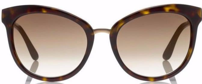 Alexander Daas - Tom Ford Emma FT0461 Sunglasses - Tortoise - Front View