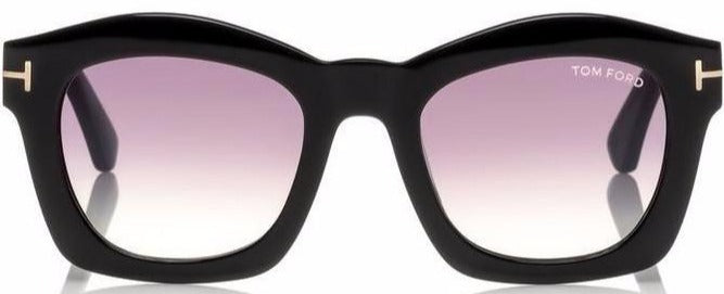 Alexander Daas - Tom Ford Greta FT0431 Sunglasses - Black - Front View