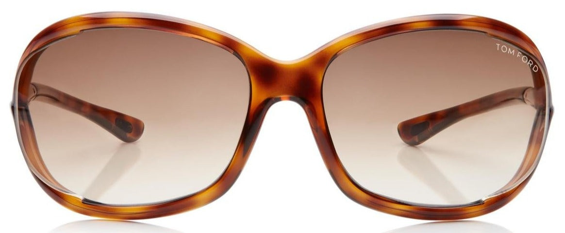 Alexander Daas - Tom Ford Jennifer FT0008 Sunglasses - Dark Havana - Front View