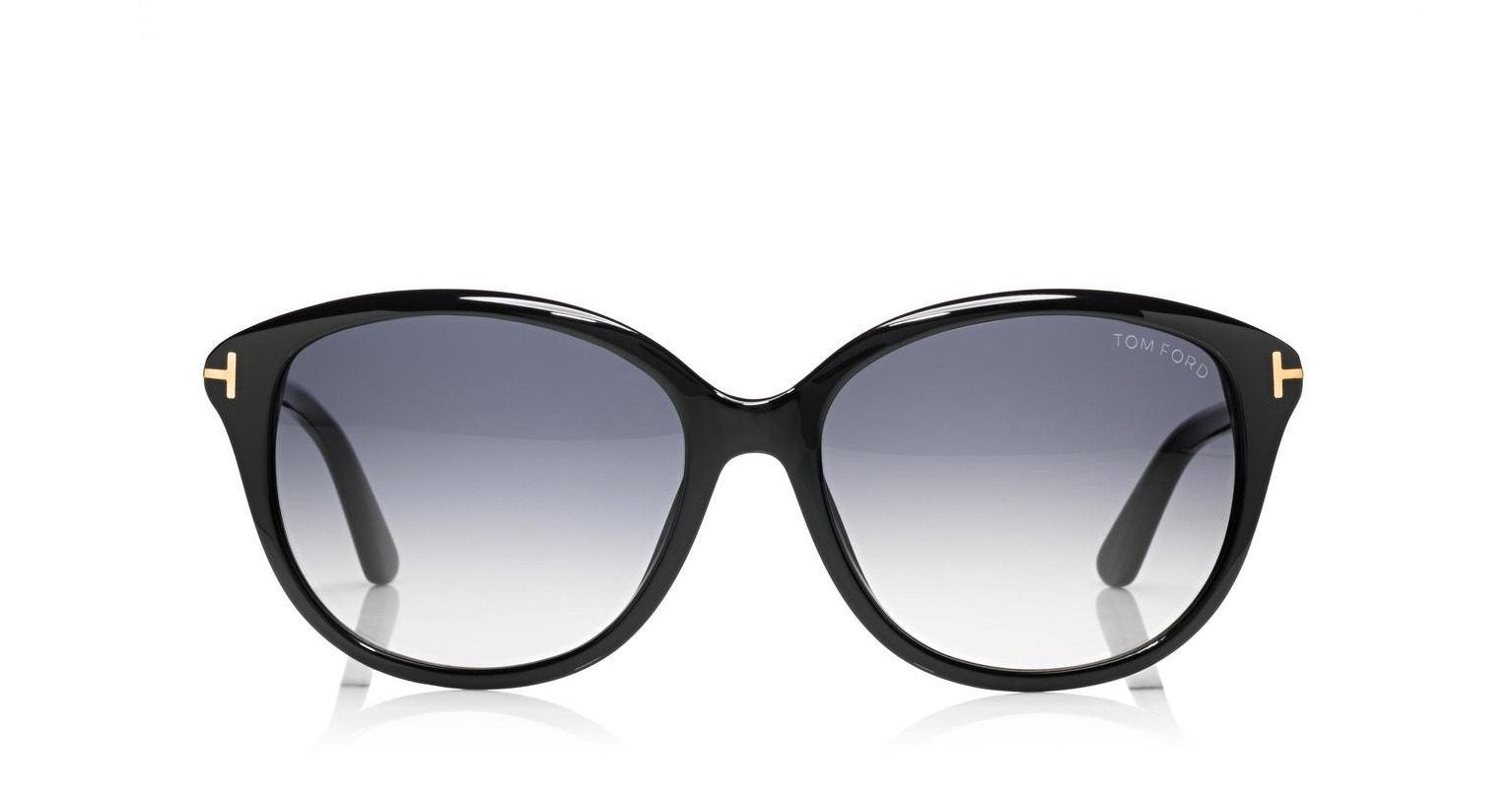 Alexander Daas - Tom Ford Karmen FT0329 Sunglasses - Black - Front View