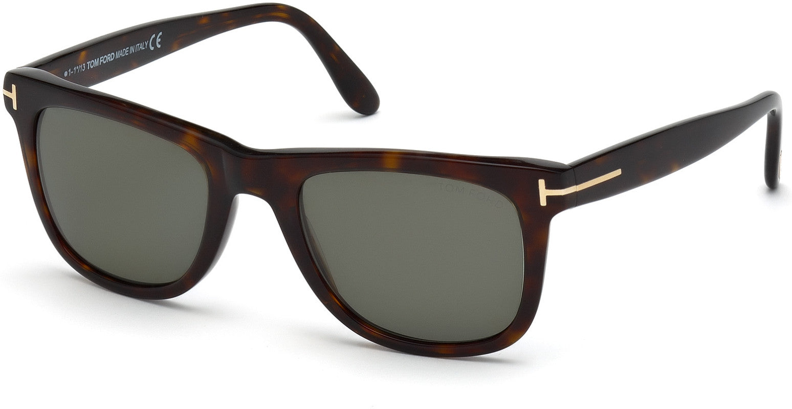 Alexander Daas - Tom Ford Leo FT0336 Sunglasses - Shiny Classic Havana - Side View