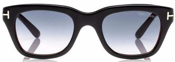 Alexander Daas - Tom Ford Snowdon FT0237 Sunglasses - Shiny Black - Front View