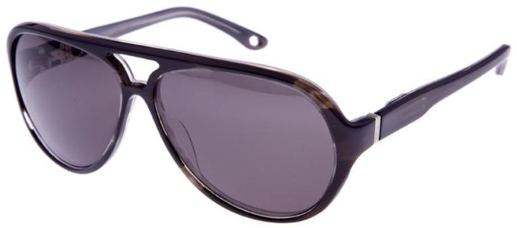 Alexander Daas - Victory Sunglasses - Marble Black &amp; Grey - Side View