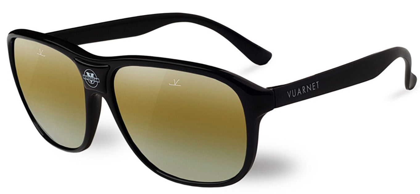 Alexander Daas - Vuarnet VL0003 Sunglasses - Black - Side View