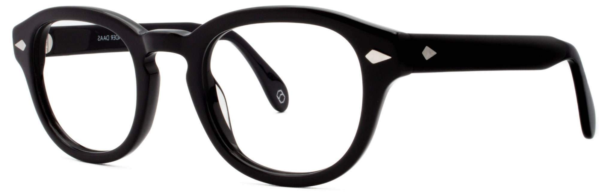 Alexander Daas - Zachary Eyeglasses - Black - Side View